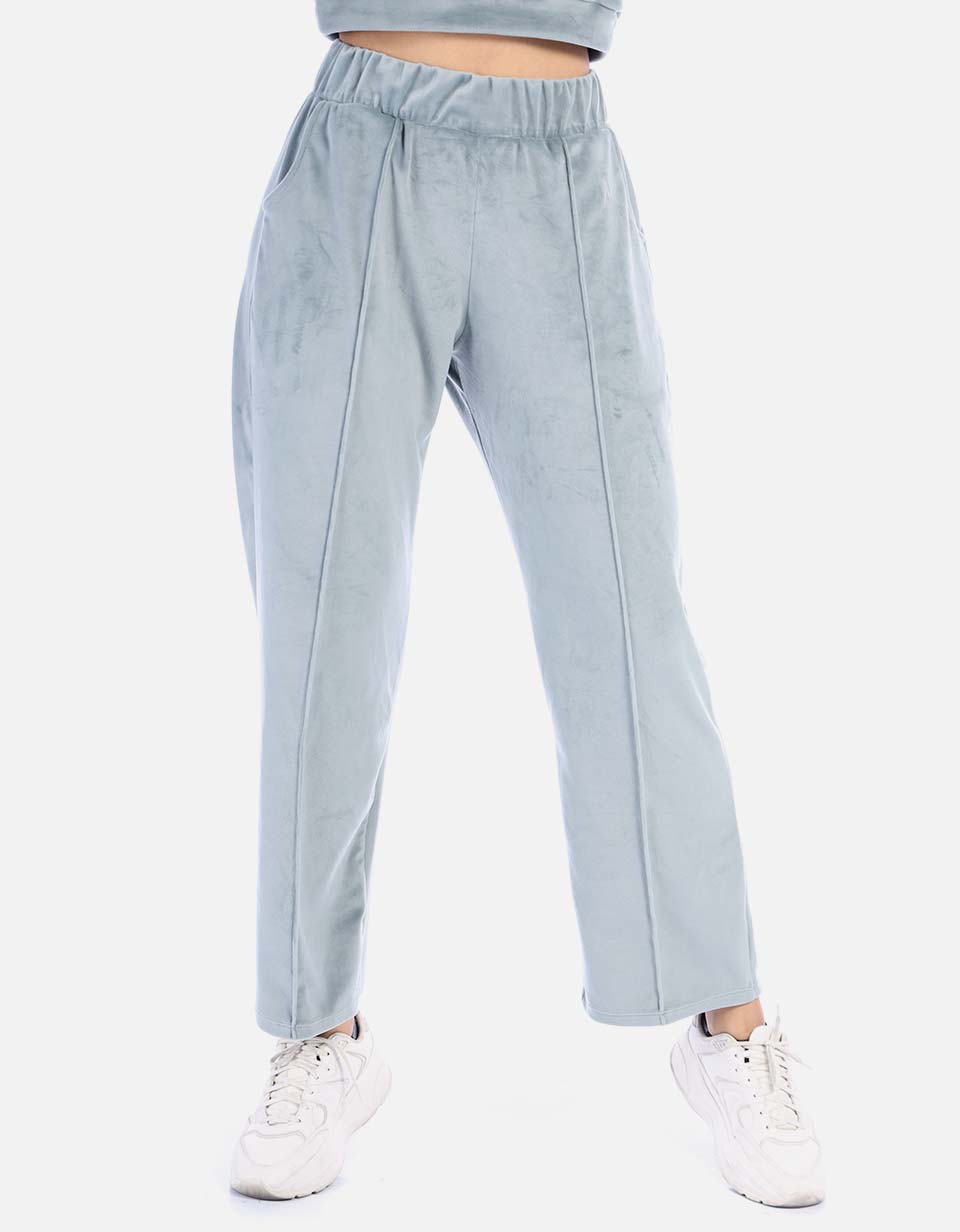 Jogger deportivo Mujer de terciopelo