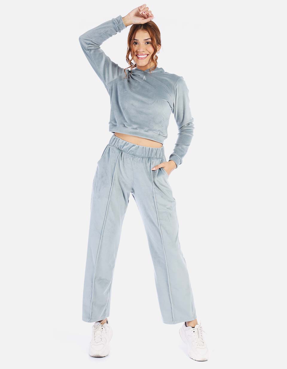 Jogger deportivo Mujer de terciopelo
