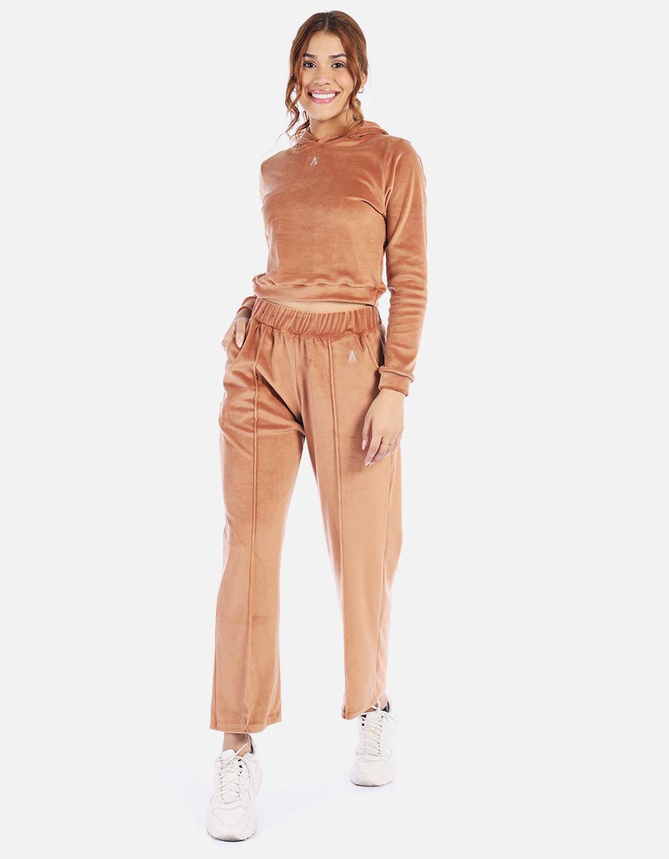 Jogger deportivo Mujer de terciopelo