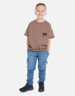 Camiseta básica niño en algodón suave