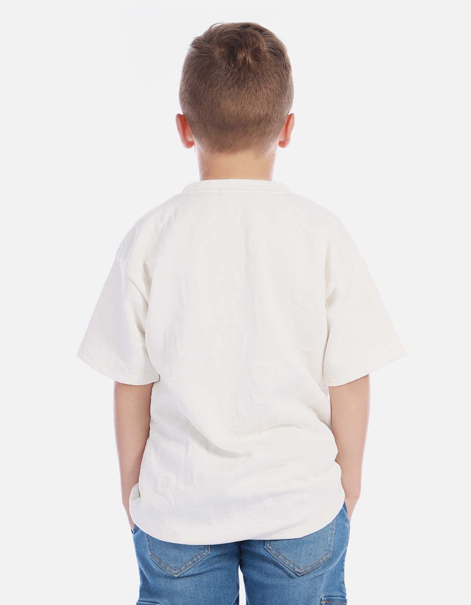 Camiseta básica niño en algodón suave
