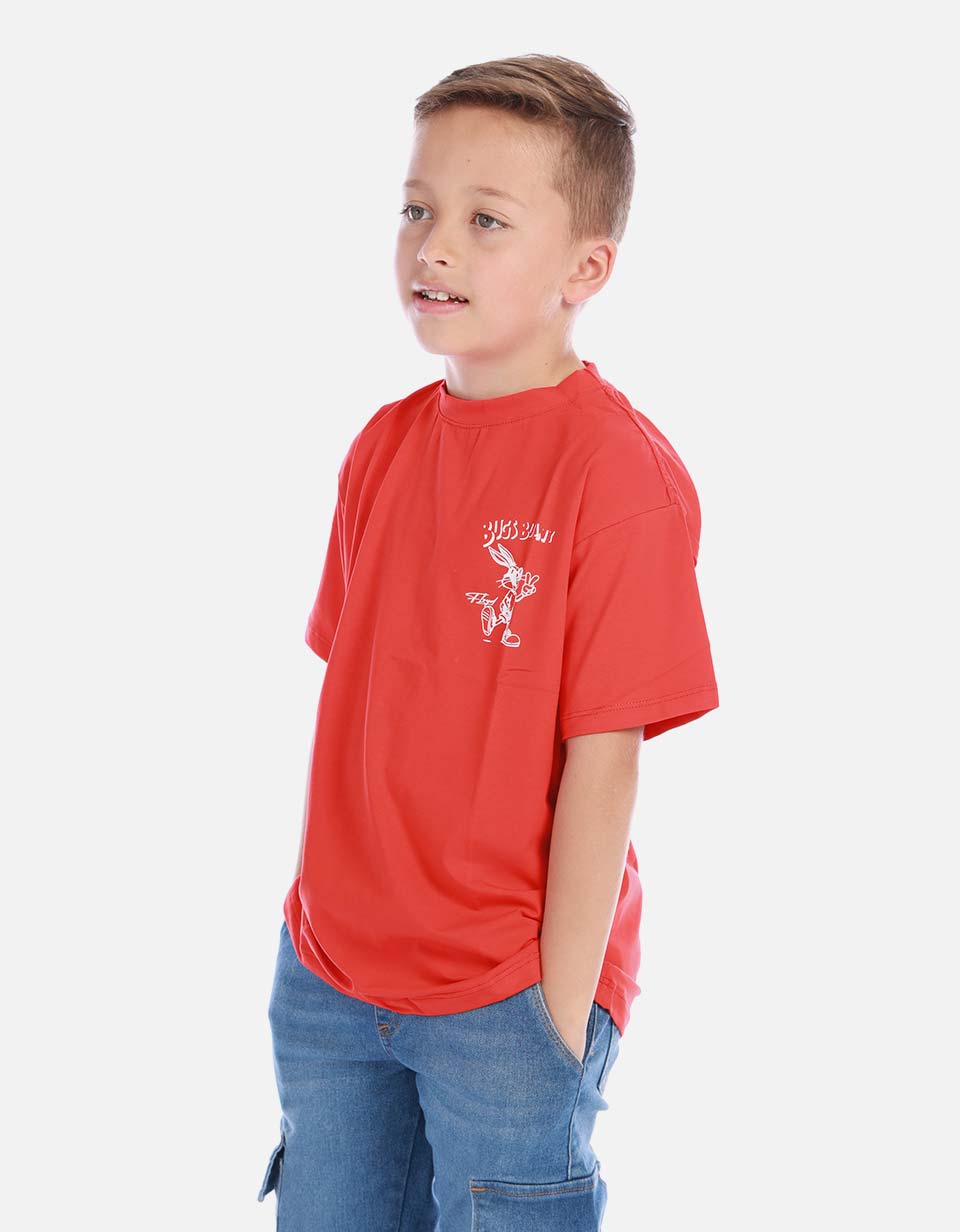 Camiseta niño con estampado divertido