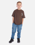 Camiseta niño con estampado divertido