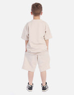 Conjunto niño camiseta y short casual