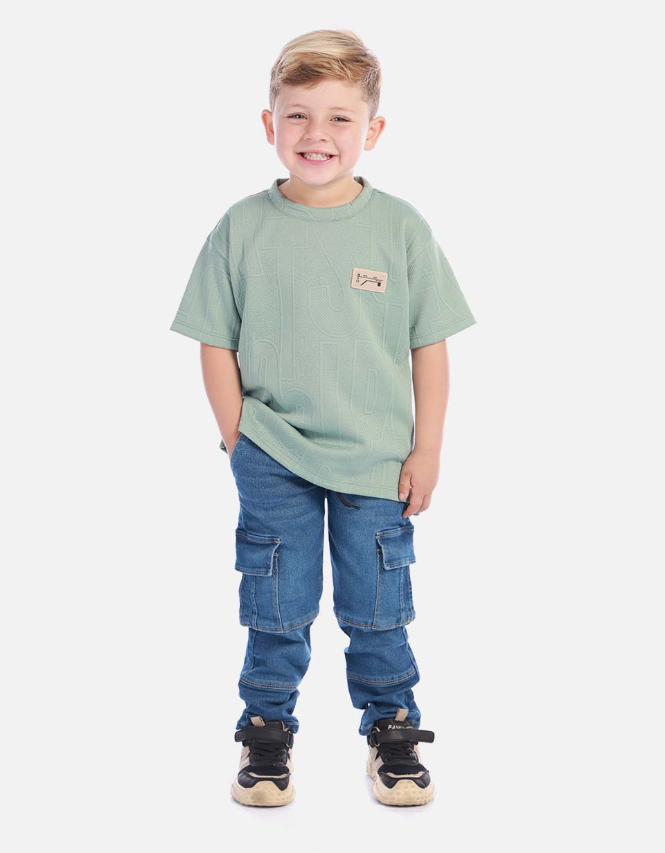 Camiseta niño casual y ligera