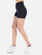Short negro deportivo Mujer control abdomen