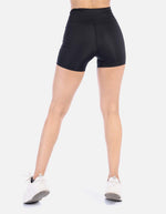 Short negro deportivo Mujer control abdomen