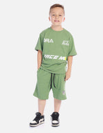 Conjunto niño camiseta y short deportivo