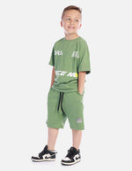 Conjunto niño camiseta y short deportivo