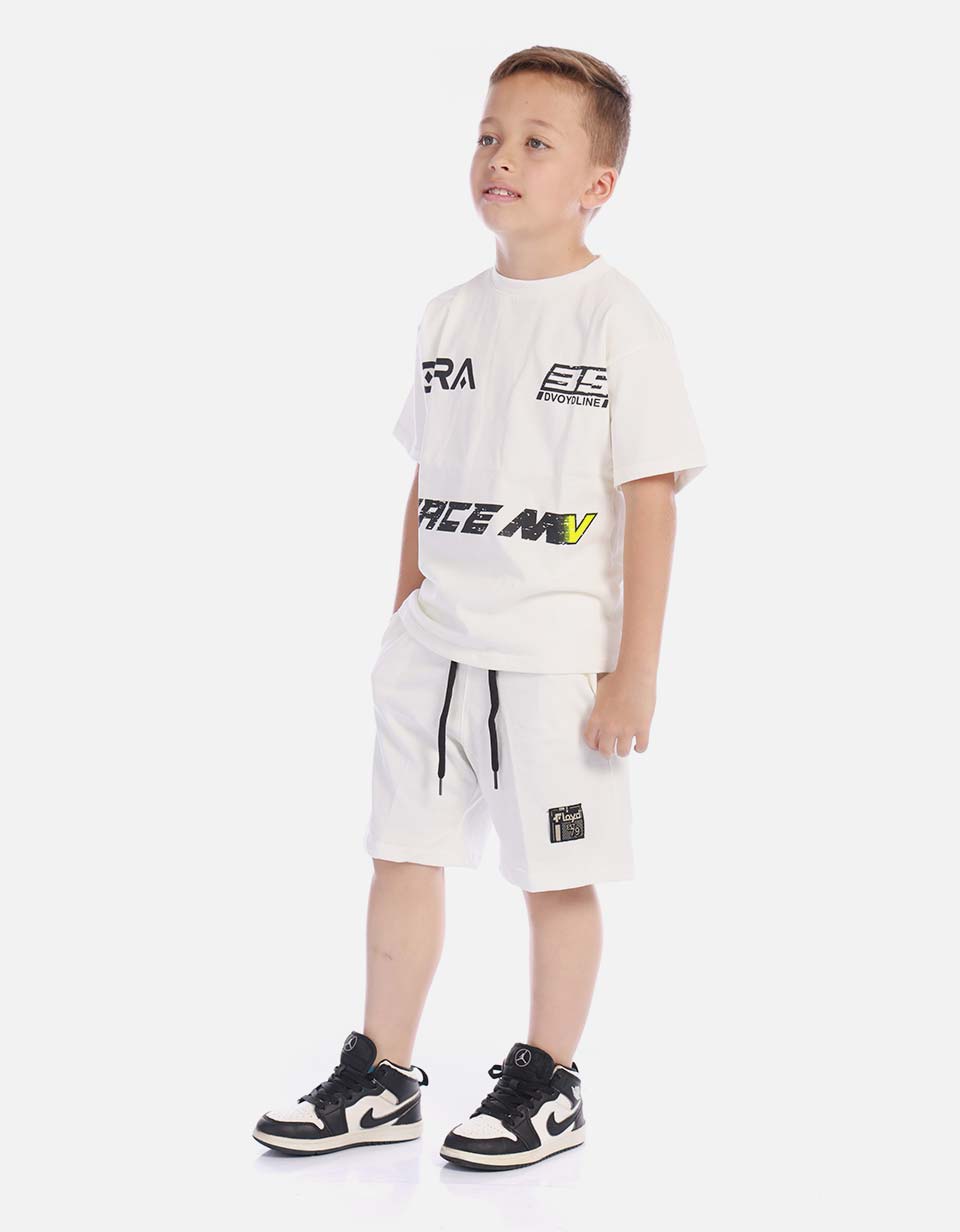 Conjunto niño camiseta y short deportivo