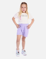 Conjunto niña camiseta y short cómodo para niña