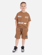 Conjunto niño camiseta y short deportivo