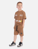 Conjunto niño camiseta y short deportivo