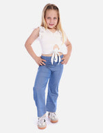 Conjunto de pantalon y blusa para niña