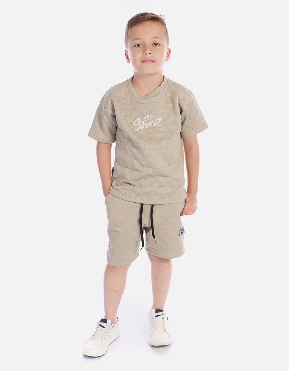 Conjunto deportivo niño camiseta y short