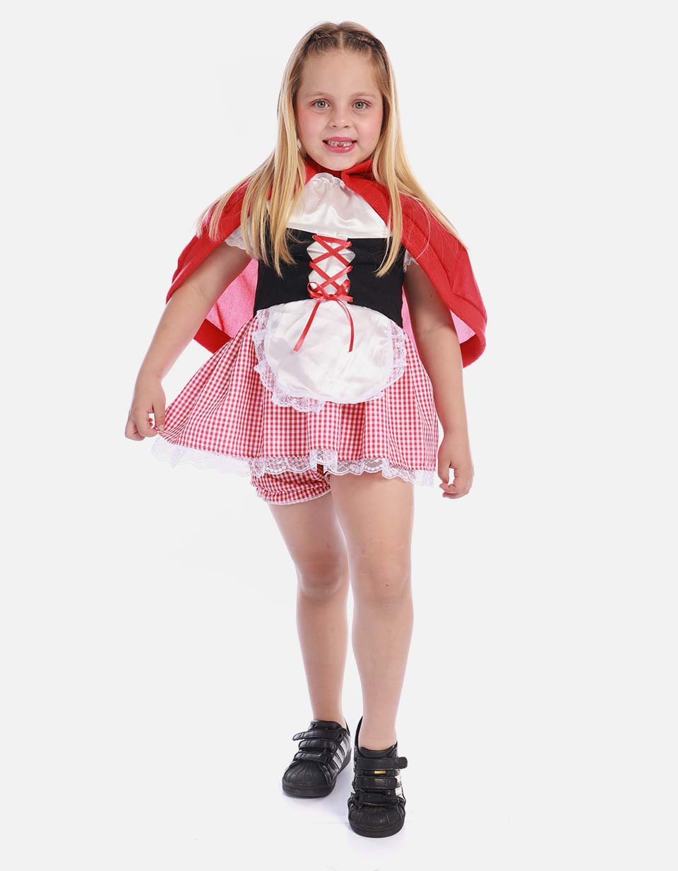 Disfraz para Niña de Caperucita