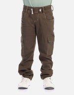 Pantalón niño casual con bolsillos cargo