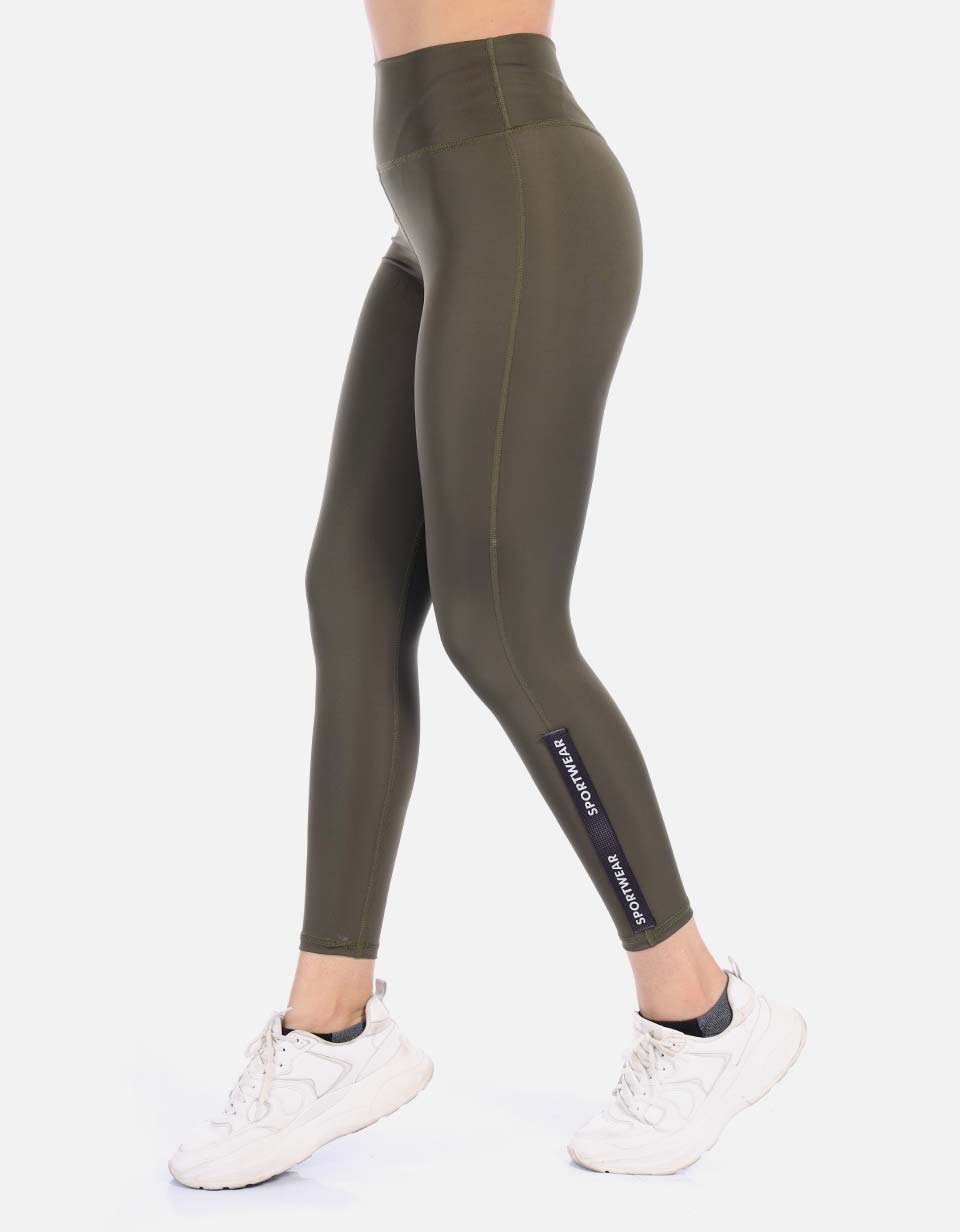 Leggins deportivo Mujer con pretina alta y portección UV