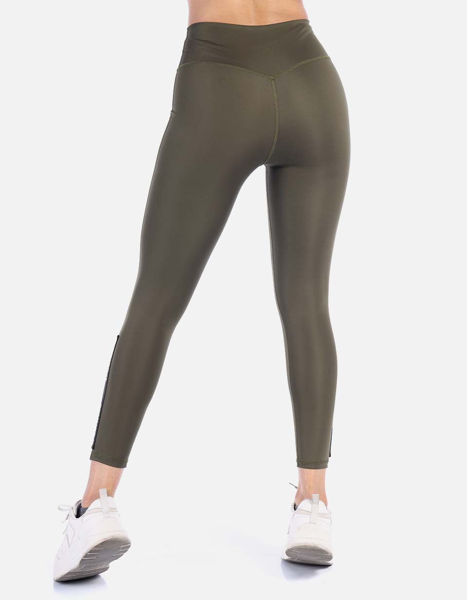 Leggins deportivo Mujer con pretina alta y portección UV