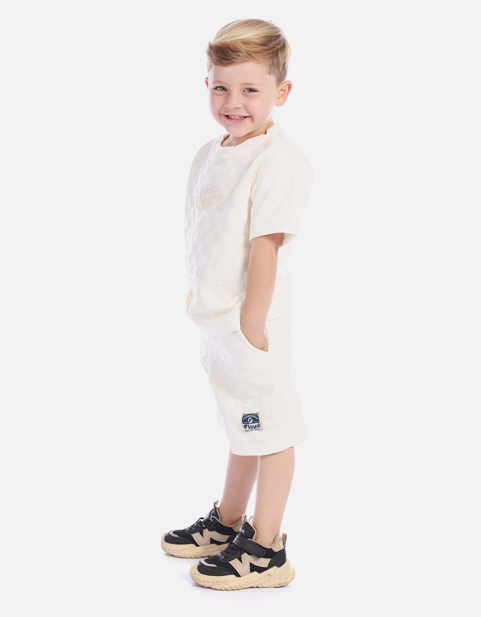 Conjunto deportivo niño camiseta y short