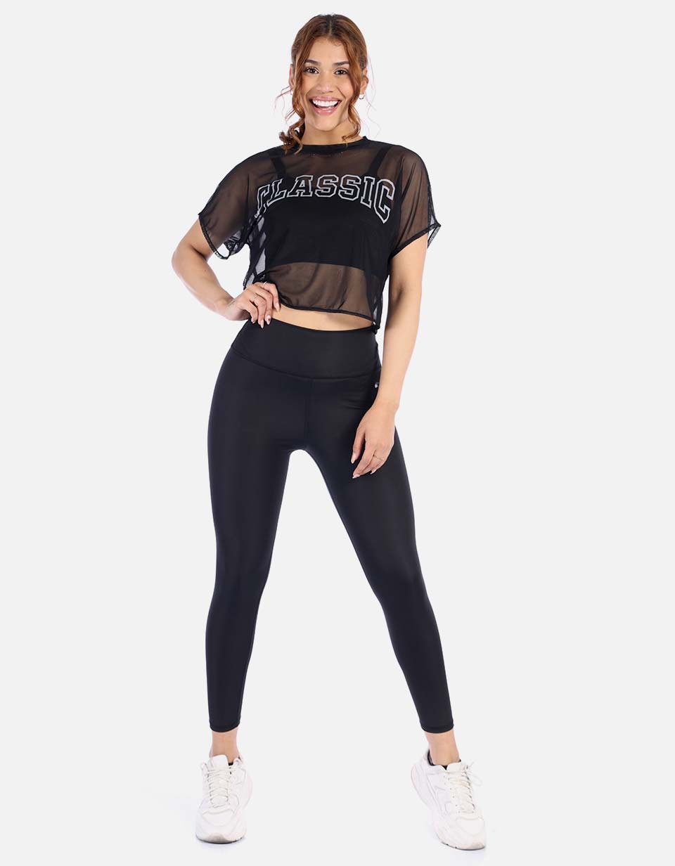 Ropa Deportiva Conjunto Lycra Mujer Licra Deportiva Básica Para Mujer