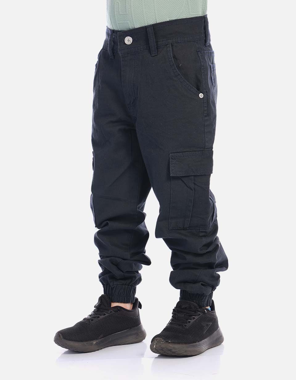 Jogger cargo niño con cordón ajustable