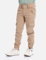 Jogger cargo niño con cordón ajustable