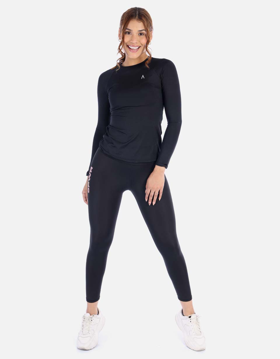 Camiseta manga larga deportiva para Mujer