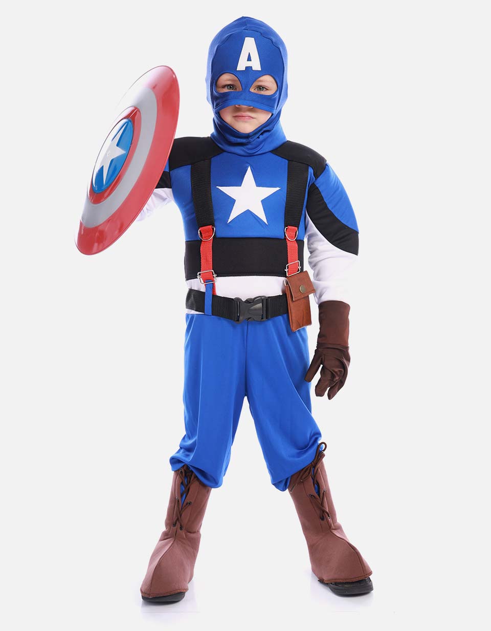 Disfraz Para Niño de Capitán América