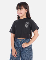 Camisa para niña con estampado de conejo