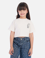 Camisa para niña con estampado de conejo