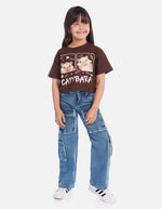 Blusa para niña con estampado de Capibara