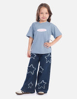 Camisa para niña estampada Chicas Superpoderosas