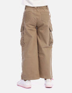 Pantalón en drill para niña cómodo y resistente