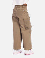 Pantalón en drill para niña cómodo y resistente