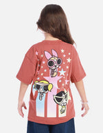 Camisa para niña estampada Chicas Superpoderosas