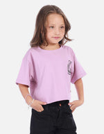 Camisa para niña con estampado de conejo