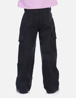 Pantalón en drill para niña cómodo y resistente