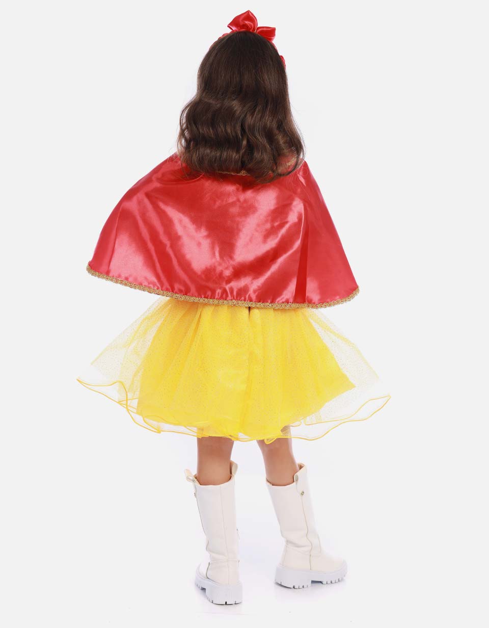 Disfraz Para Niña de Blanca Nieves