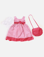 Vestido elegante niña con bolso y bombacho Arequipe