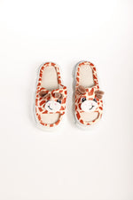 Babuchas Animal Print Jirafa para Mujer