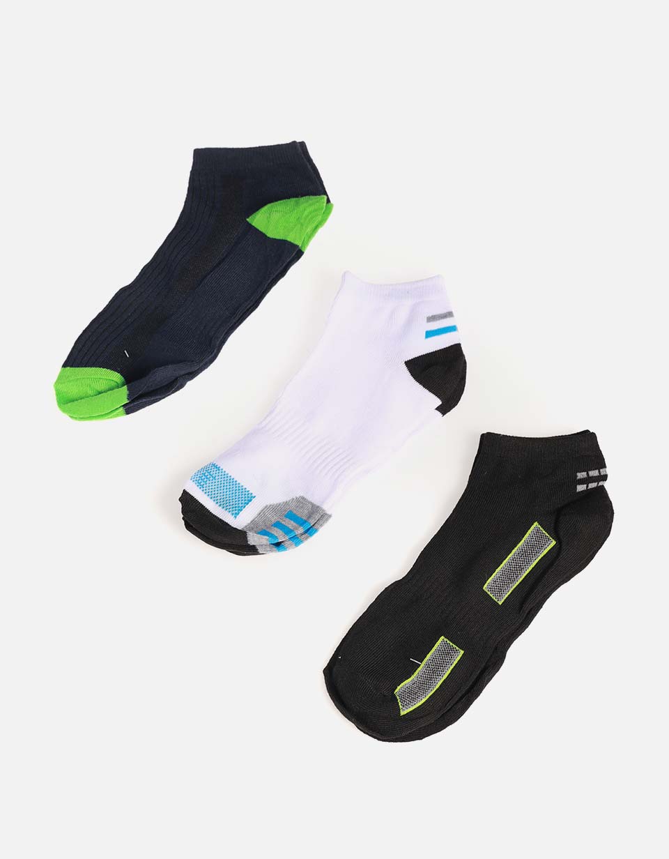 Pack x3 Medias Tobilleras para Hombre