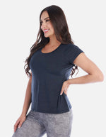 Camiseta liviana mujer fitness