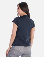 Camiseta liviana mujer fitness