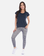 Camiseta liviana mujer fitness