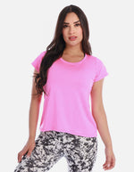 Camiseta liviana mujer fitness