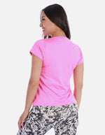 Camiseta liviana mujer fitness