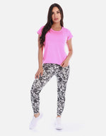 Camiseta liviana mujer fitness