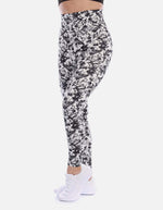 Leggins jaspeado mujer tiro alto