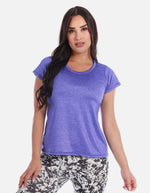 Camiseta liviana mujer fitness